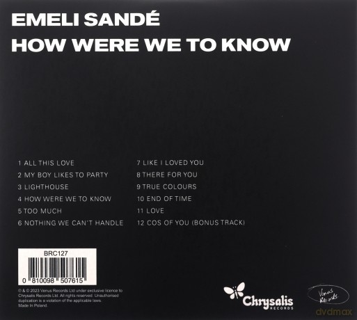 Emeli Sande: How Were We To Know [CD]