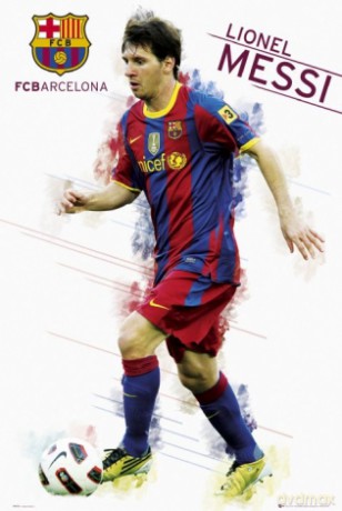 Fc Barcelona Messi [PLAKAT]