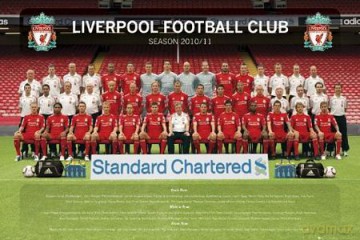 Fc Liverpool Team Photo [PLAKAT]