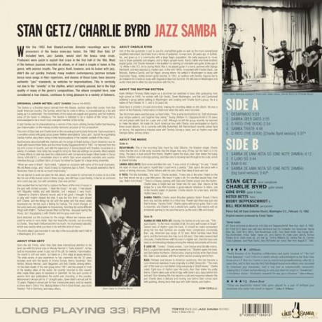 Stan Getz & Charlie Byrd: Jazz Samba (+2 Bonus Tracks) (Limited) [Winyl]
