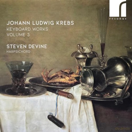 Steven Devine: Johann Ludwig Krebs: Keyboard Works Volume 3 [CD]