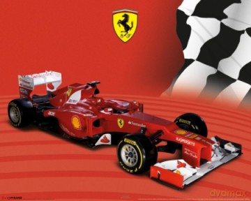 Ferrari - F1 2012 [PLAKAT]
