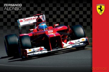 Ferrari (Alonso) [PLAKAT]