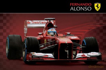 Ferrari (Alonso) [PLAKAT]