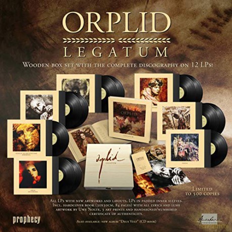 Orplid: Legatum (Wooden Boxset +Book) [Winyl]