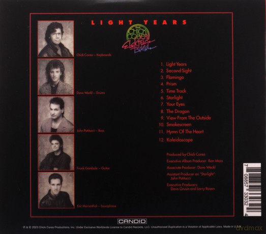 Chick Corea Elektric Band: Light Years [CD]