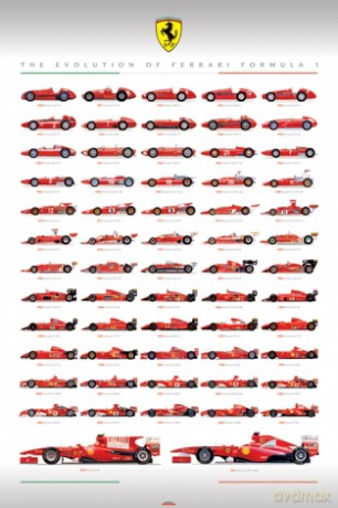 Ferrari F1 (Evolution) [PLAKAT]
