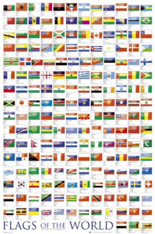 Flagi Świata 2010 [PLAKAT]
