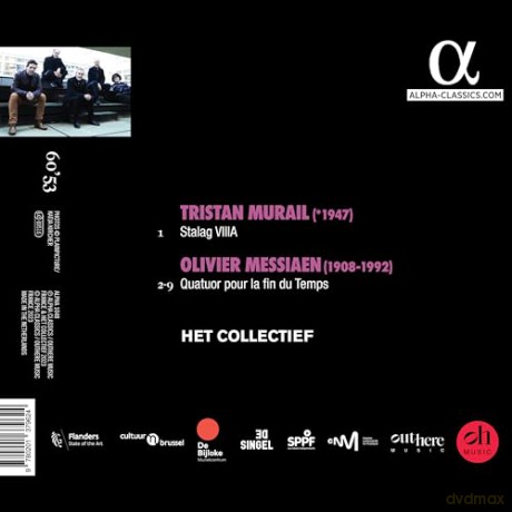 Het Collectief: Messiaen: Quatuor Pour La Fin Du Temps - Murail: Stalag Viiia [CD]