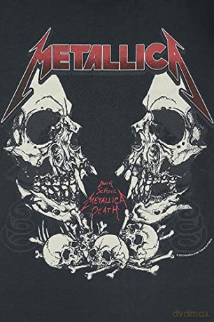 Metallica: Metallica - Birth School Amplified Vintage Black Large T-Shirt