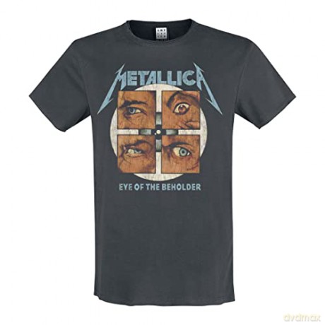 Metallica: Metallica - Eye Of The Beholder Amplified Vintage Charcoal Large T-Shirt