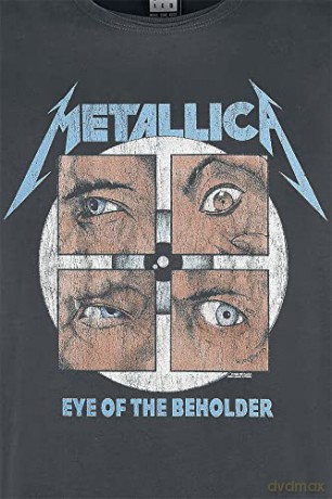 Metallica: Metallica - Eye Of The Beholder Amplified Vintage Charcoal Small T-Shirt