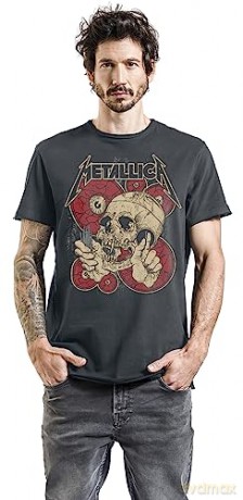 Metallica: Metallica - Watching You Amplified Vintage Charcoal X Large T Shirt