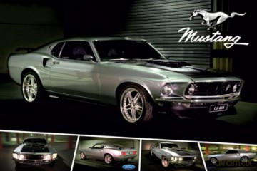 Ford Mustang (Cobra Jet 428) [PLAKAT]