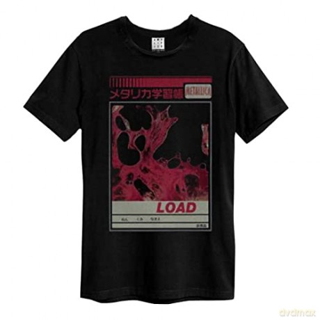 Metallica: Metallica Load Amplified Vintage Black Large T Shirt