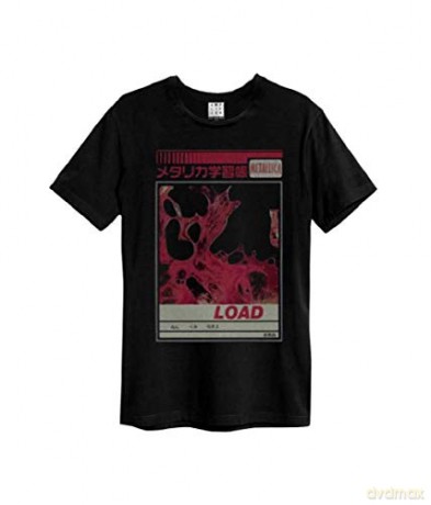 Metallica: Metallica Load Amplified Vintage Black Small T Shirt
