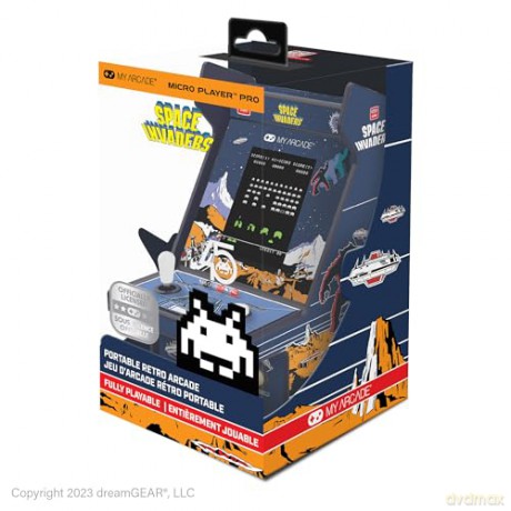 My Arcade: Micro Player Pro 6.7 Space Invaders Portable Retro Arcade
