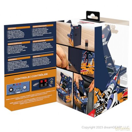 My Arcade: Micro Player Pro 6.7 Space Invaders Portable Retro Arcade