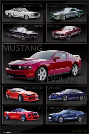 Ford Shelby Mustang Evolution [PLAKAT]