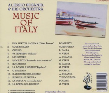Alessio Busanel: Music Of Italy [CD]