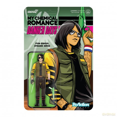 My Chemical Romance: My Chemical Romance Reaction Figures Wave 01 (Danger Days) - Fun Ghoul (Unmasked)