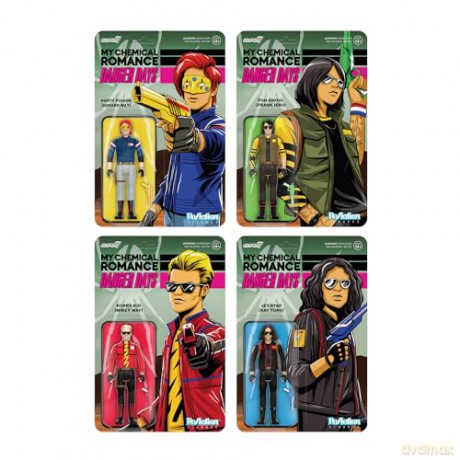My Chemical Romance: My Chemical Romance Reaction Figures Wave 01 (Danger Days) - Jet Star (Unmasked)