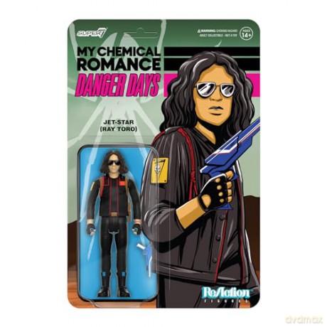 My Chemical Romance: My Chemical Romance Reaction Figures Wave 01 (Danger Days) - Jet Star (Unmasked)