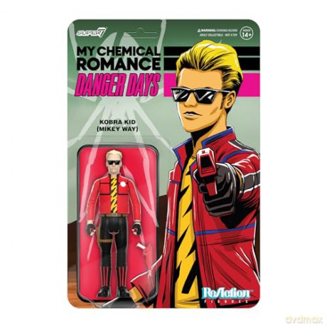 My Chemical Romance: My Chemical Romance Reaction Figures Wave 01 (Danger Days) - Kobra Kid (Unmasked)