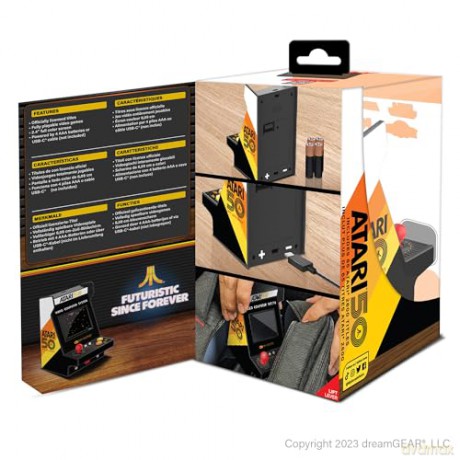 My Arcade: Nano Player Pro 4.8 Atari Portable Retro Arcade (75 Games In 1)