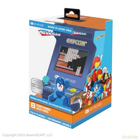 My Arcade: Nano Player Pro 4.8 Mega Man Portable Retro Arcade (6 Games In 1)