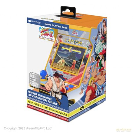 My Arcade: Nano Player Pro 4.8 Super Street Fighter II Portable Retro Arcade (2 Games In 1)