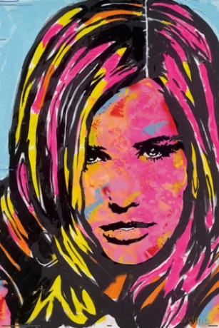 Frank E Hollywood Face [PLAKAT]