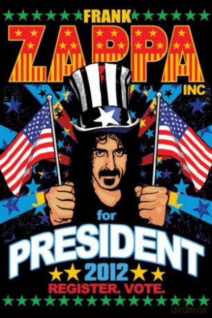 Frank Zappa - For President [PLAKAT]