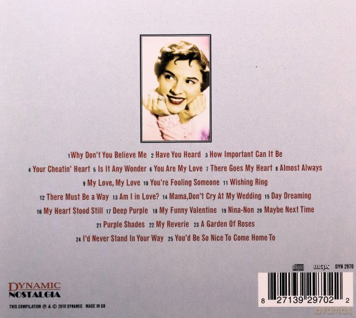Joni James: Platinum Collection [CD]