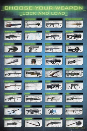 Gaming Choose Your Weapon [PLAKAT]