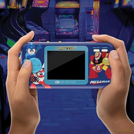My Arcade: Pocket Player Pro Mega Man Portable Gaming System (6 Games In 1)