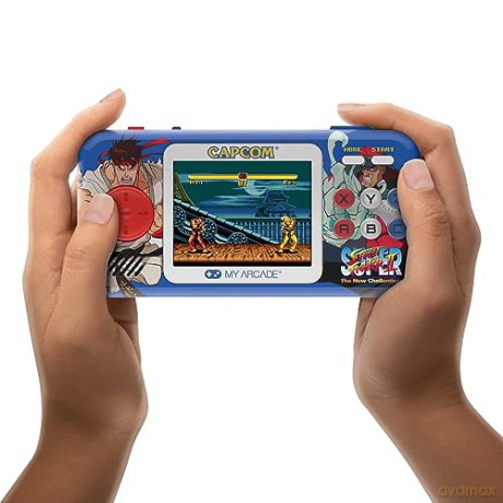 My Arcade: Pocket Player Pro Super Street Fighter II Portable Gaming System (2 Games In 1)