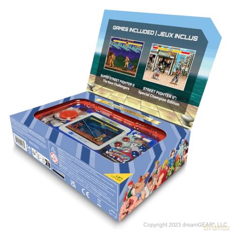 My Arcade: Pocket Player Pro Super Street Fighter II Portable Gaming System (2 Games In 1)