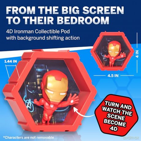 Marvel: Pod 4D Marvel - Ironman