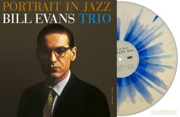 Bill Evans: Portrait In Jazz (White/Blue Splatter) [Winyl]