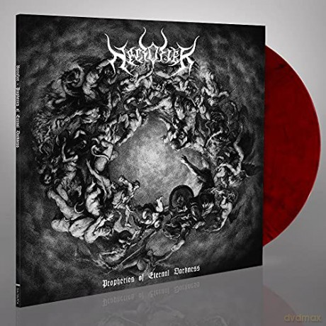 Necrofier: Prophecies Of Eternal Darkness (Transparent Red/Black Marbled) [Winyl]