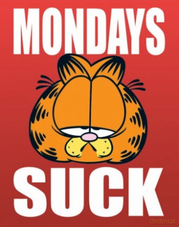 Garfield (Mondays Suck) [PLAKAT]