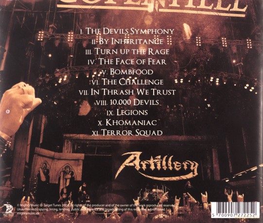 Artillery: Raw Live At Copenhell [CD]