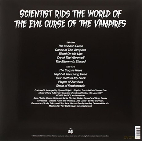 Scientist: Rids The World Of The Evil Curse Of The Vampires [Winyl]