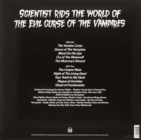 Scientist: Rids The World Of The Evil Curse Of The Vampires [Winyl]
