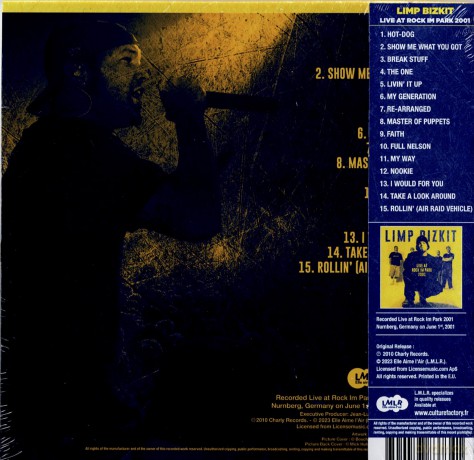 Limp Bizkit: Rock In The Park 2001 [CD]