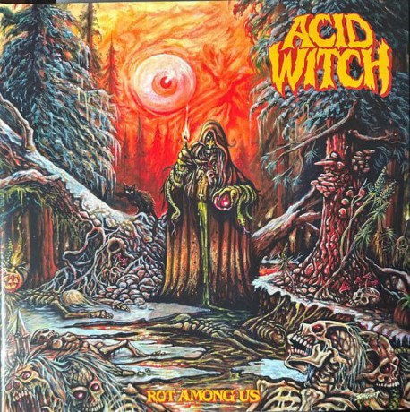 Acid Witch: Rot Among Us (Neon Orange/Yellow) (+Poster) [Winyl]