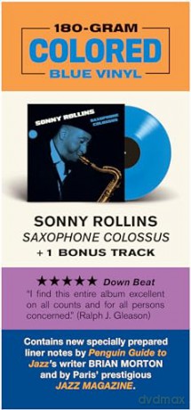 Sonny Rollins: Saxophone Colossus (+1 Bonus Track) (Blue) [Winyl]