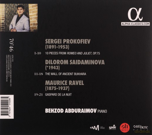 Behzod Abduraimov: Shadows Of My Ancestors [CD]