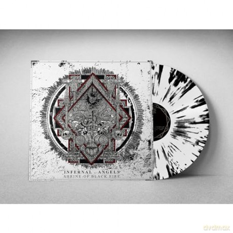 Infernal Angels: Shrine Of Black Fire (Opaque White/Black Splatter) [Winyl]
